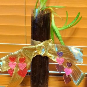 NWT/IP 🩷💒💕(unbranded) ❤️🔥💞HEART TIER GLITTER💞🔥❤ acrylic dangle earrings!